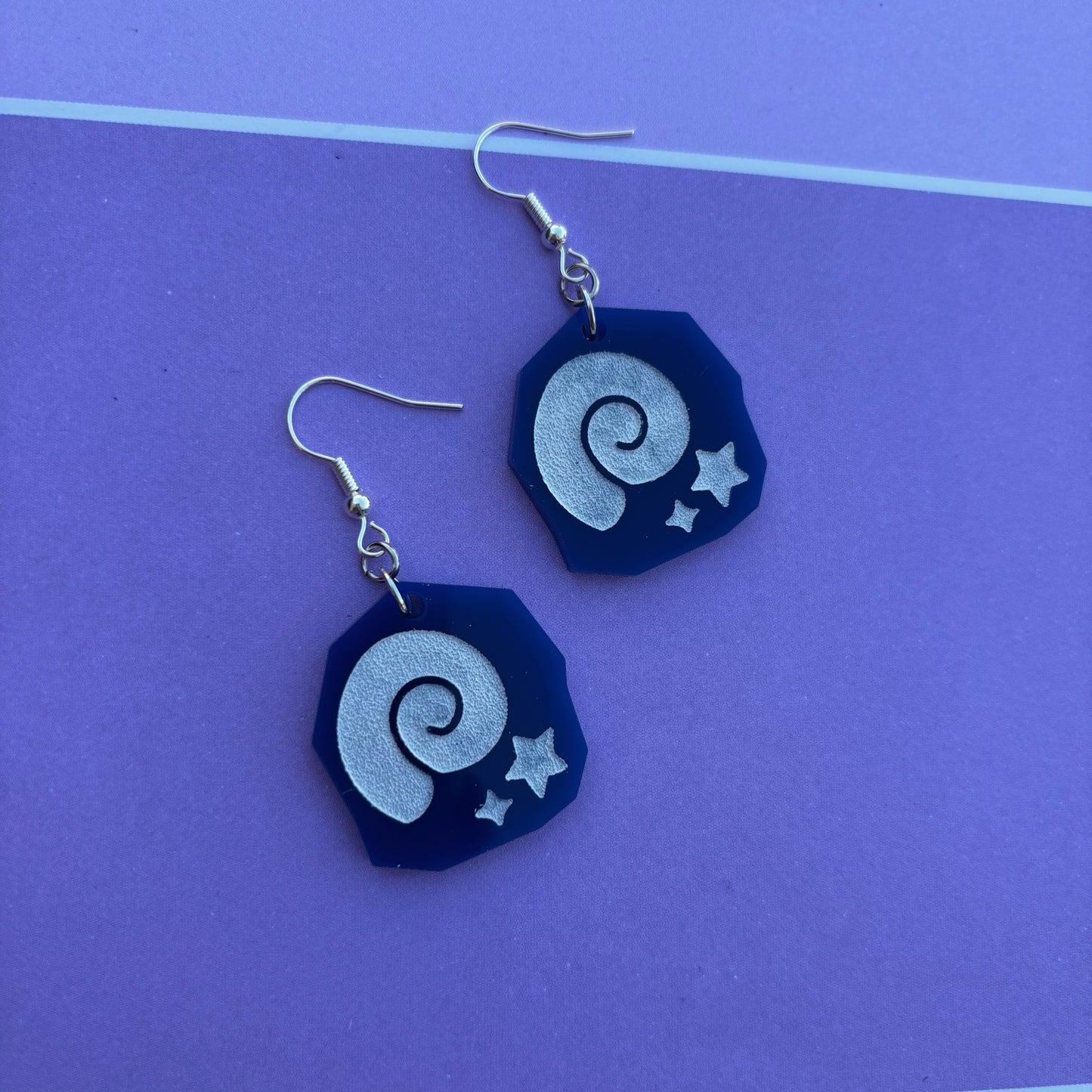 Animal Crossing Fossil Acrylic Earrings