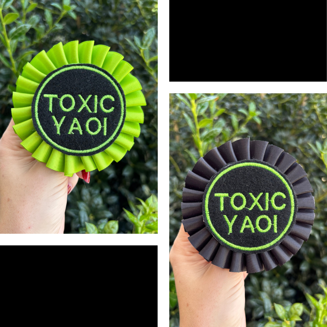 Toxic Yaoi Ribbon Rosettes