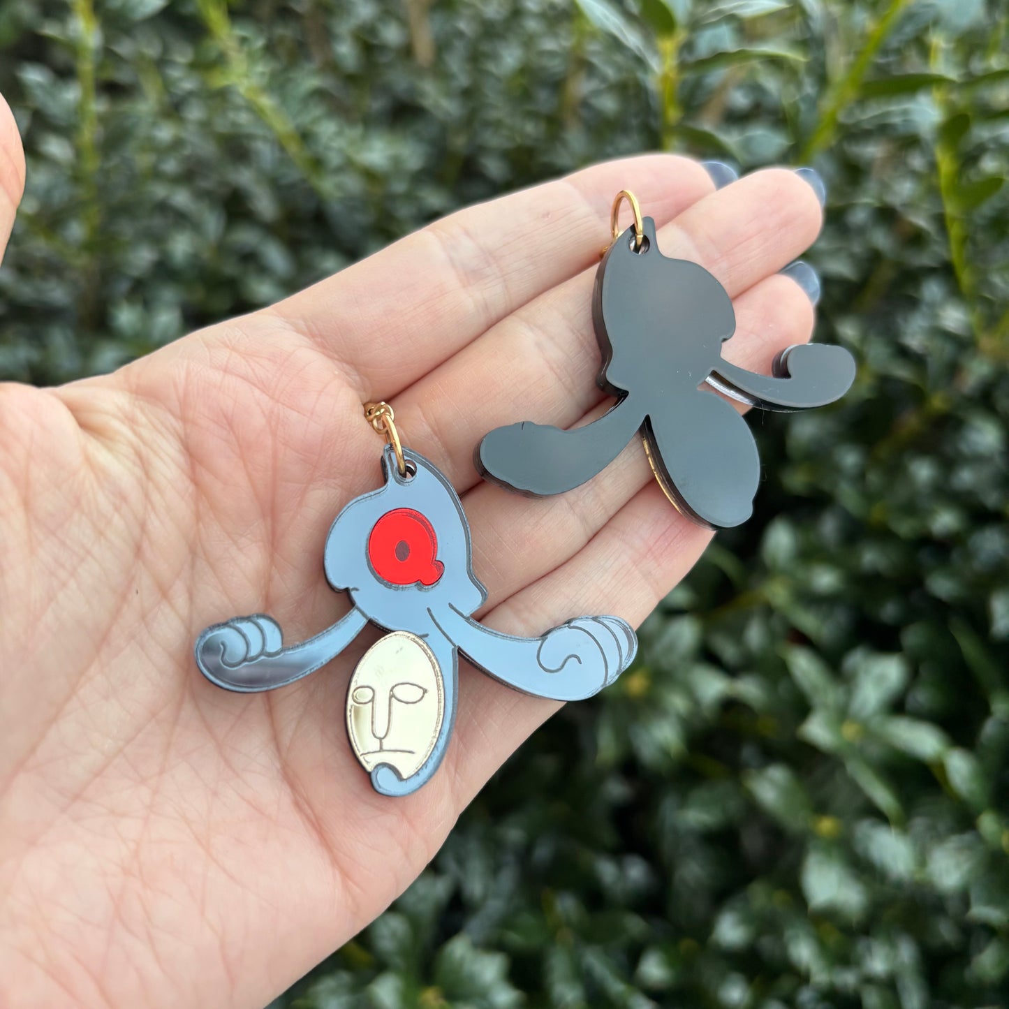 Yamask Acrylic Earrings