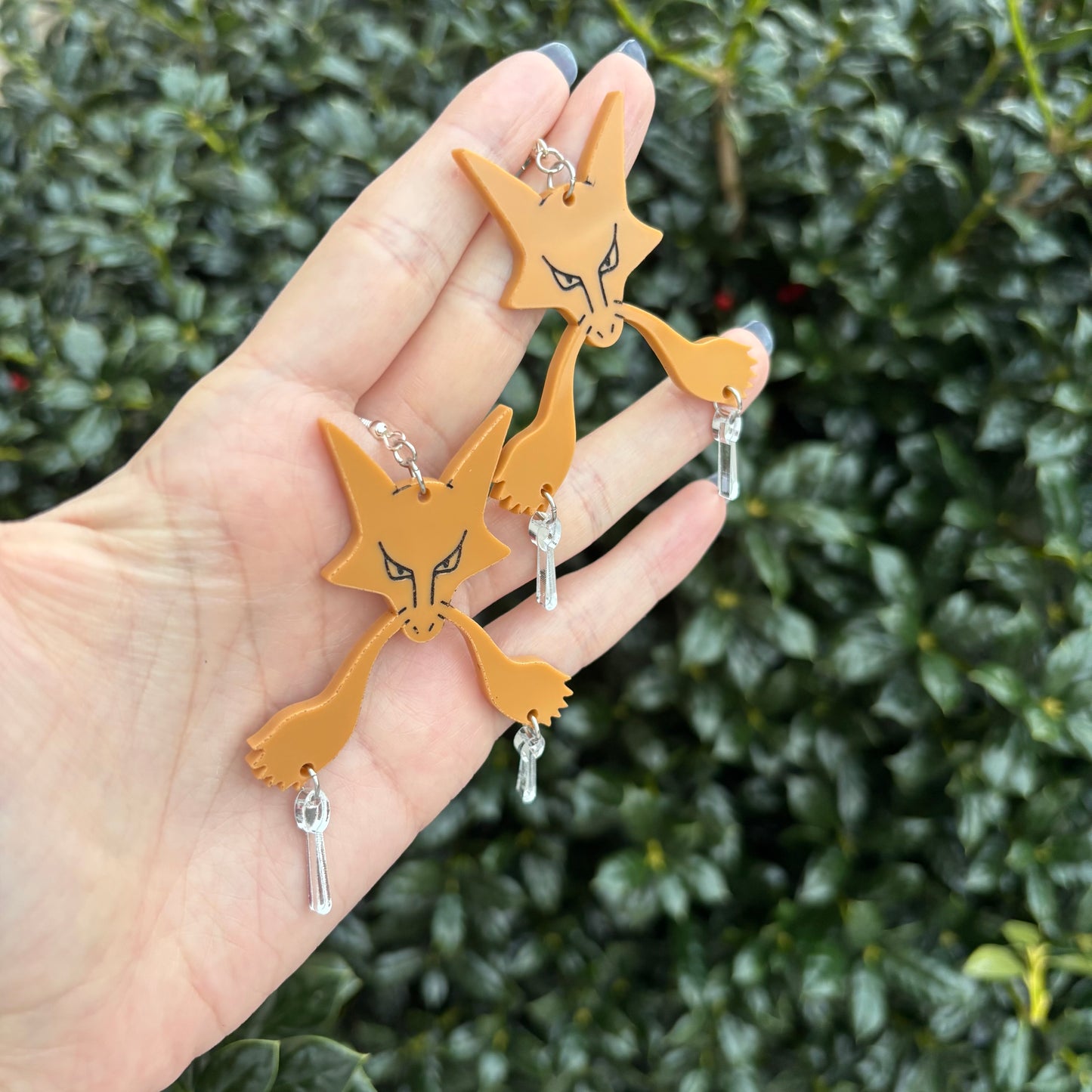 Alakazam Acrylic Earrings