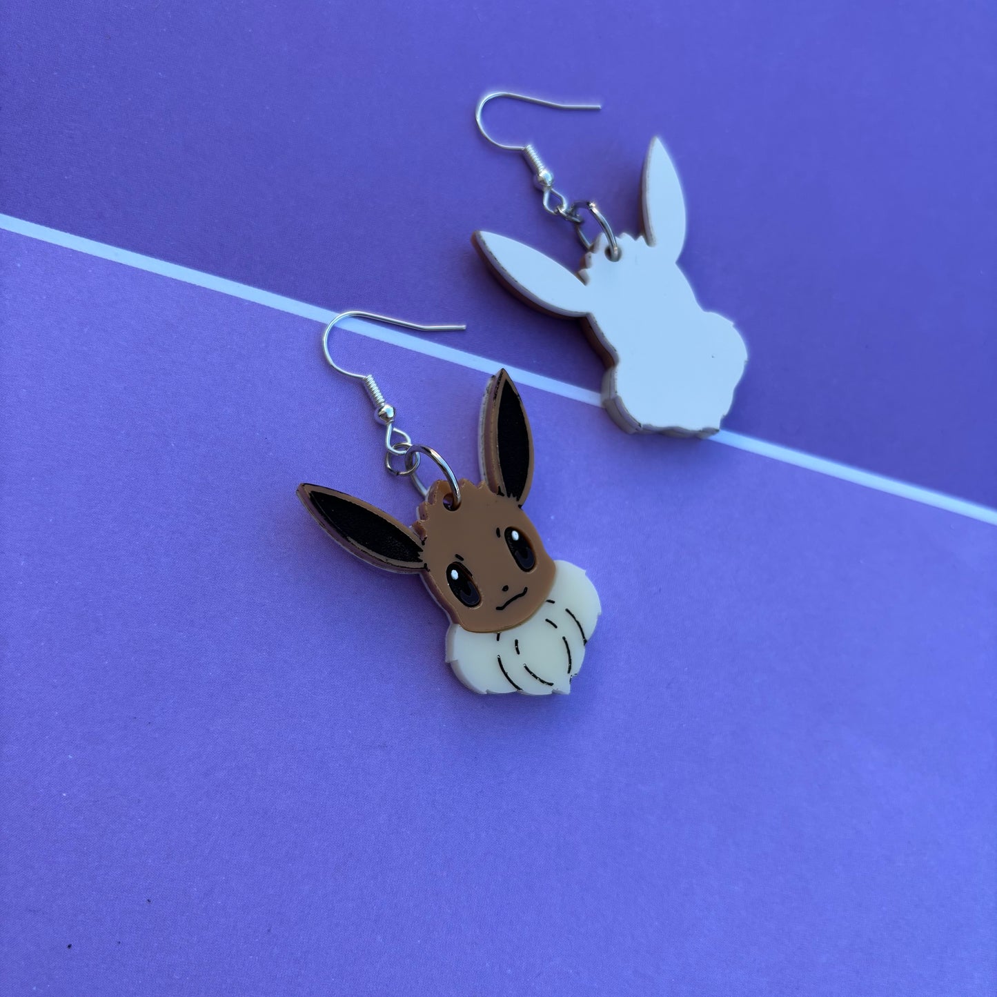 Eevee Acrylic Earrings