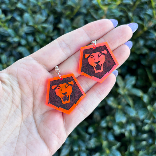 Saja Boys UV Acrylic Earrings