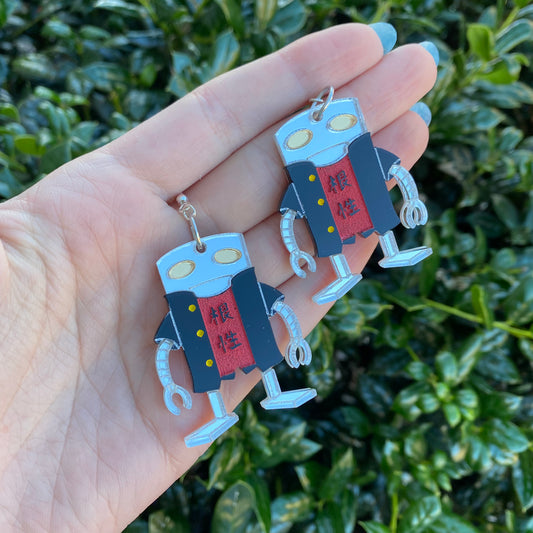 Mechazawa Acrylic Earrings