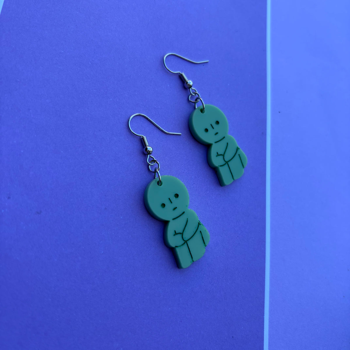 Smiski Sitter Acrylic Earrings