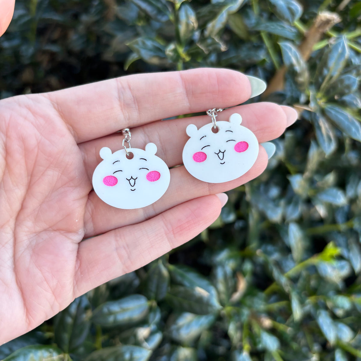 Chiikawa Small Head Acrylic Earrings