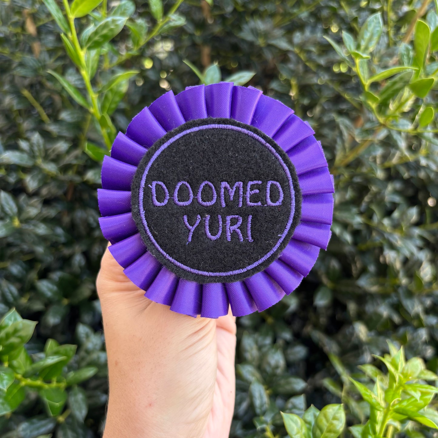 Doomed Yuri Ribbon Rosettes