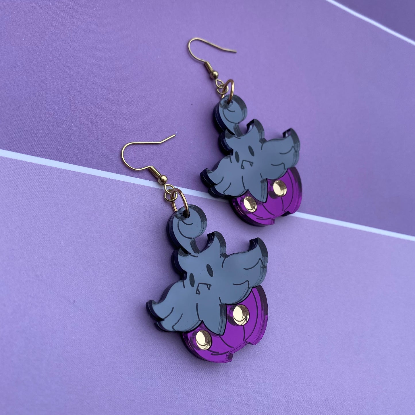 Pumpkaboo SHINY Acrylic Earrings