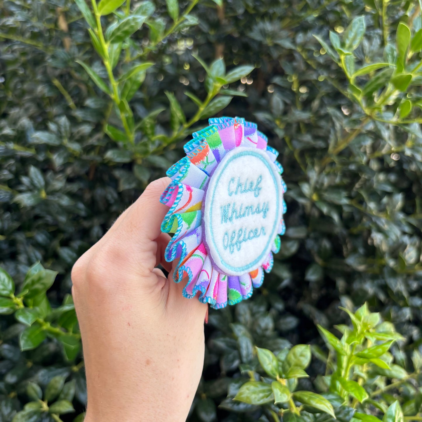 Chief Whimsy Officer Ribbon Rosette