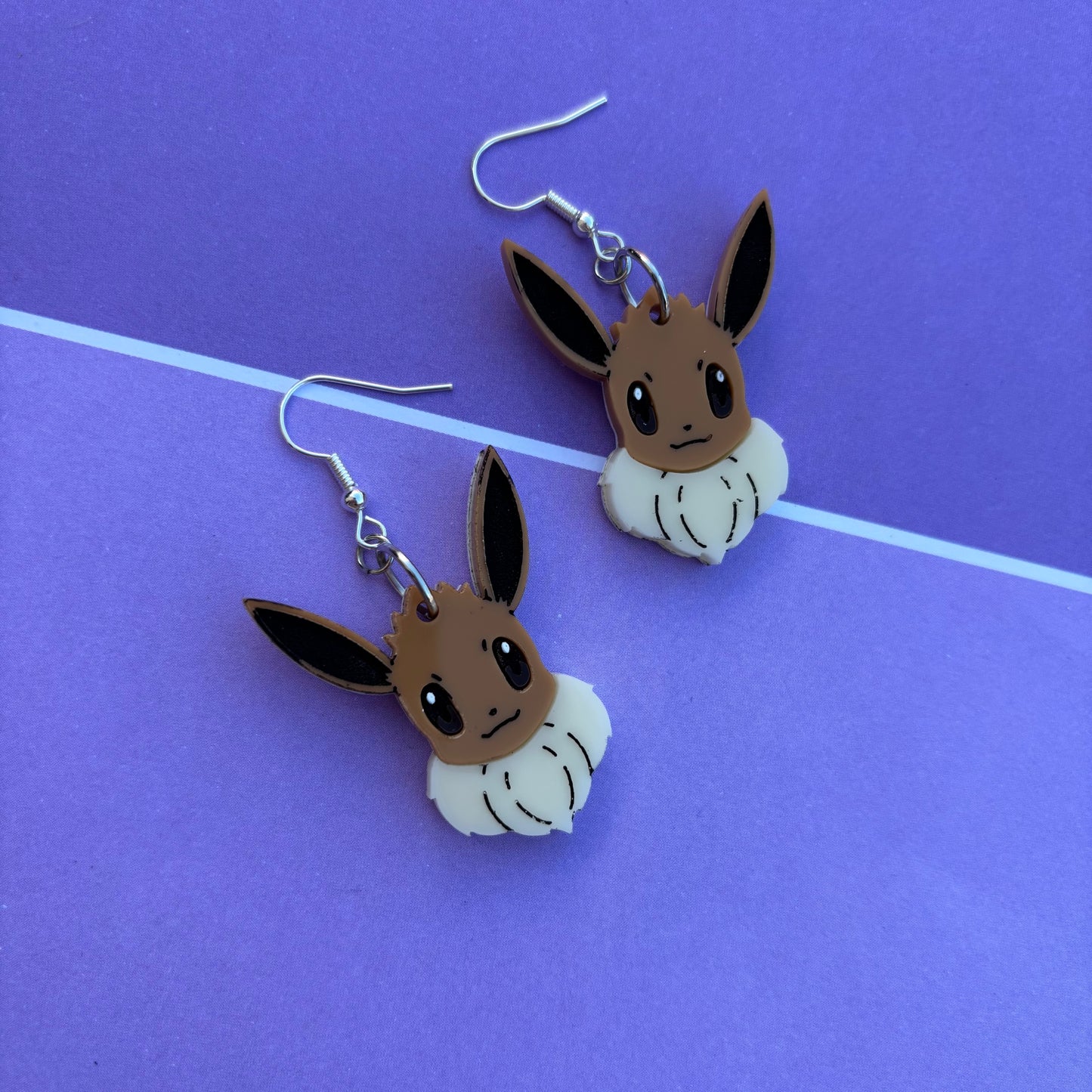 Eevee Acrylic Earrings