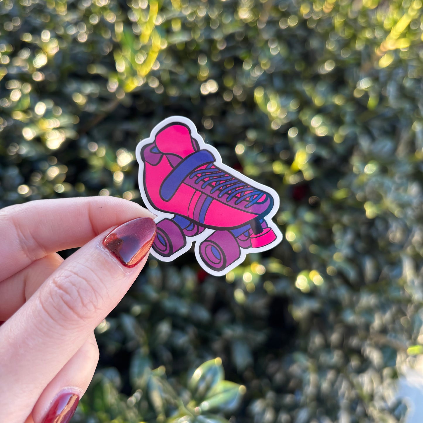 Roller Derby Pride Skates 2.5” Vinyl Stickers