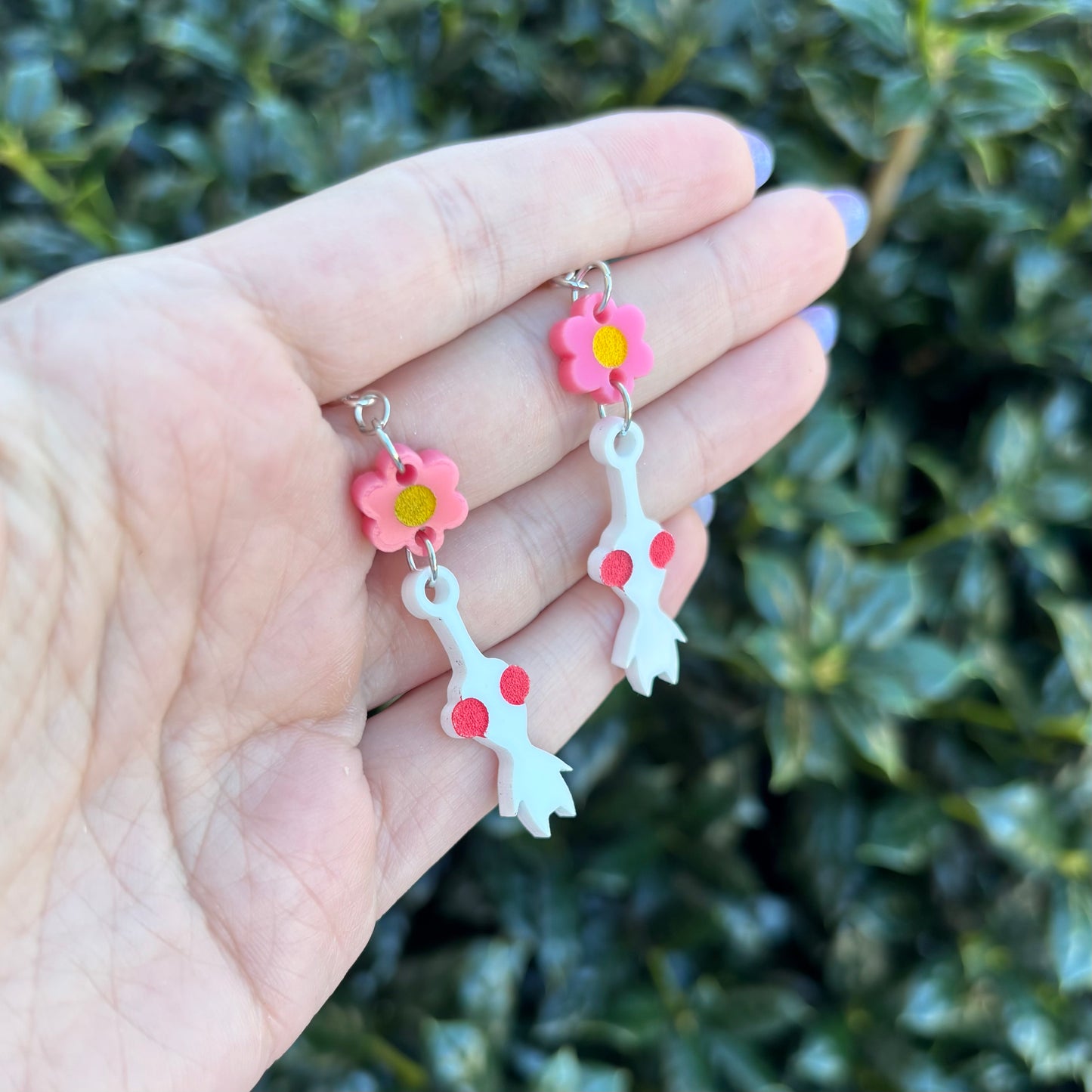 Pikmin Wave 2 Acrylic Earrings