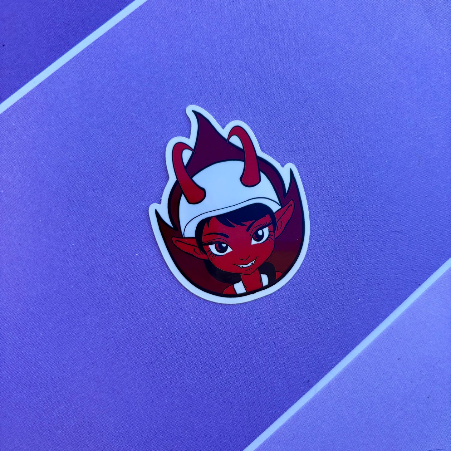 Roller Derby Devil 2.5” Vinyl Sticker