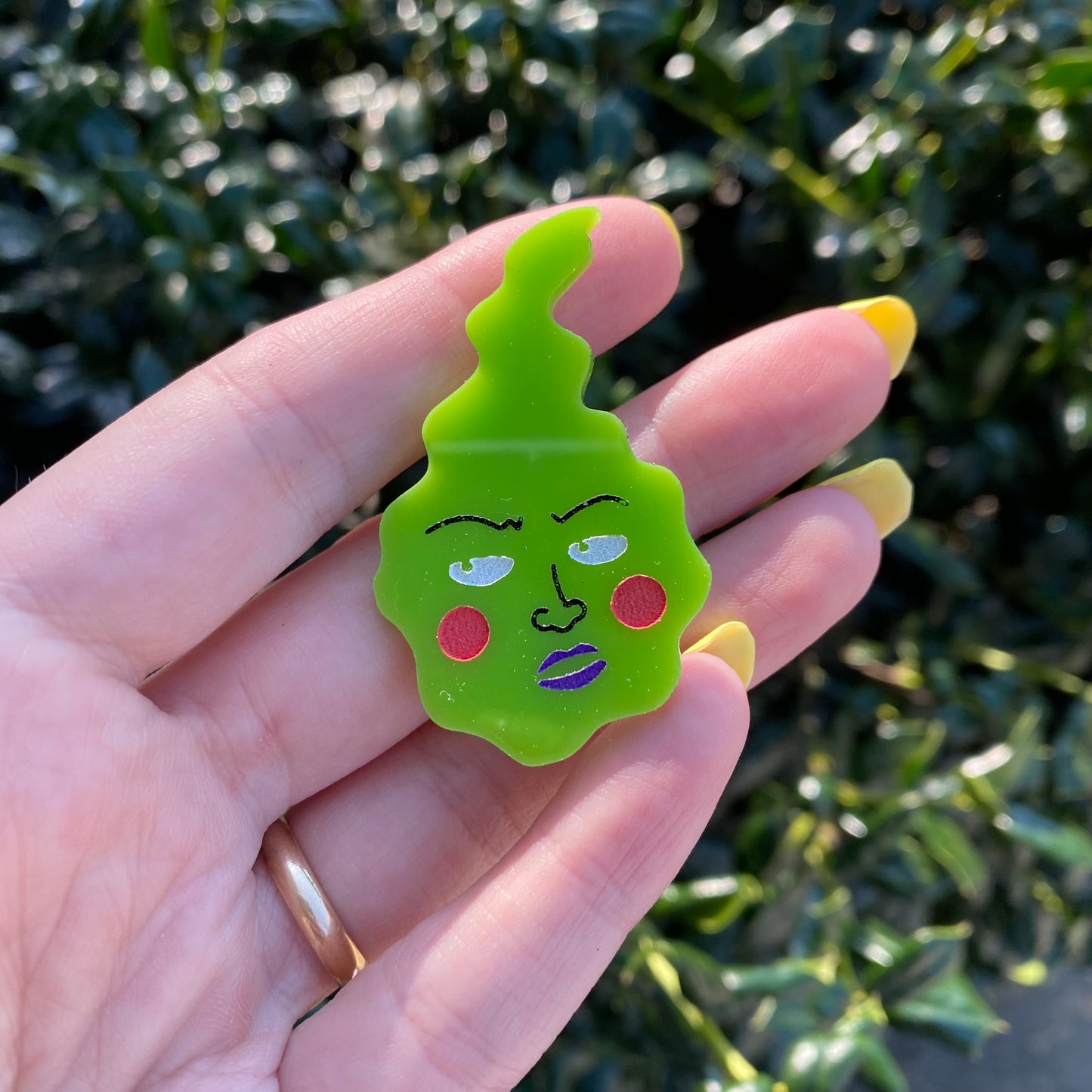 Dimple Acrylic Pins