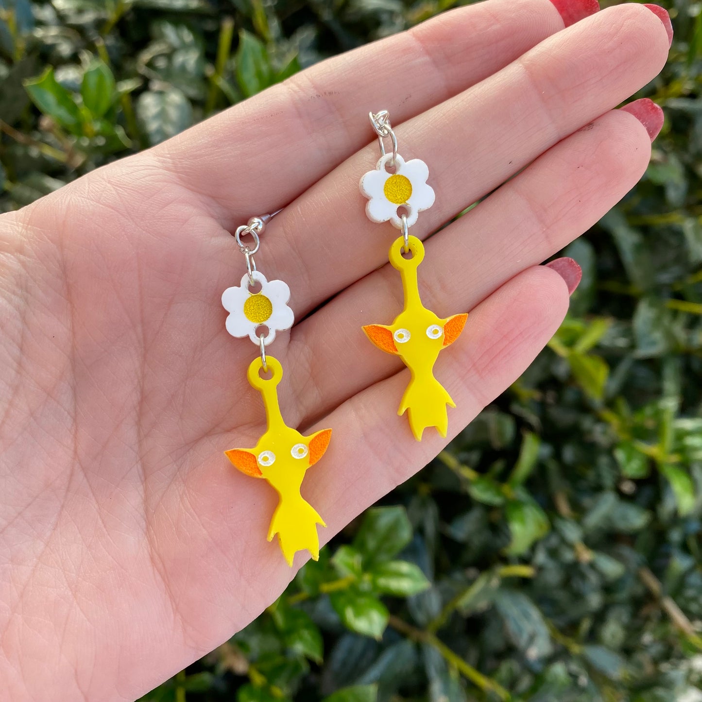 Pikmin Acrylic Earrings