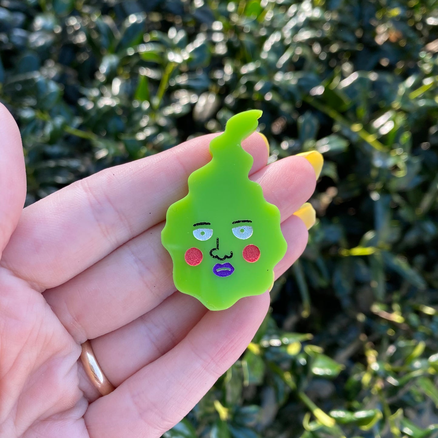 Dimple Acrylic Pins