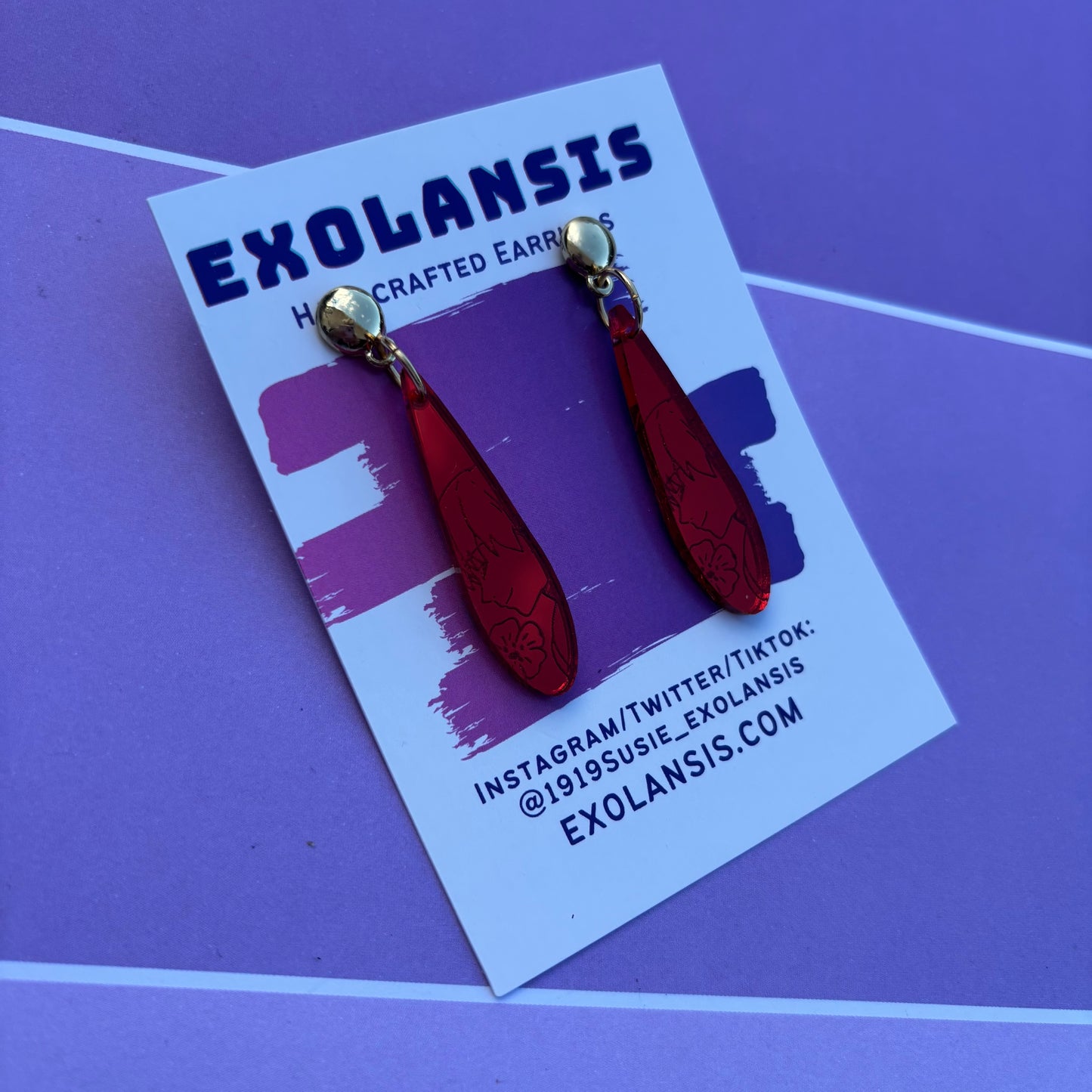 Frieren x Himmel Acrylic Earrings