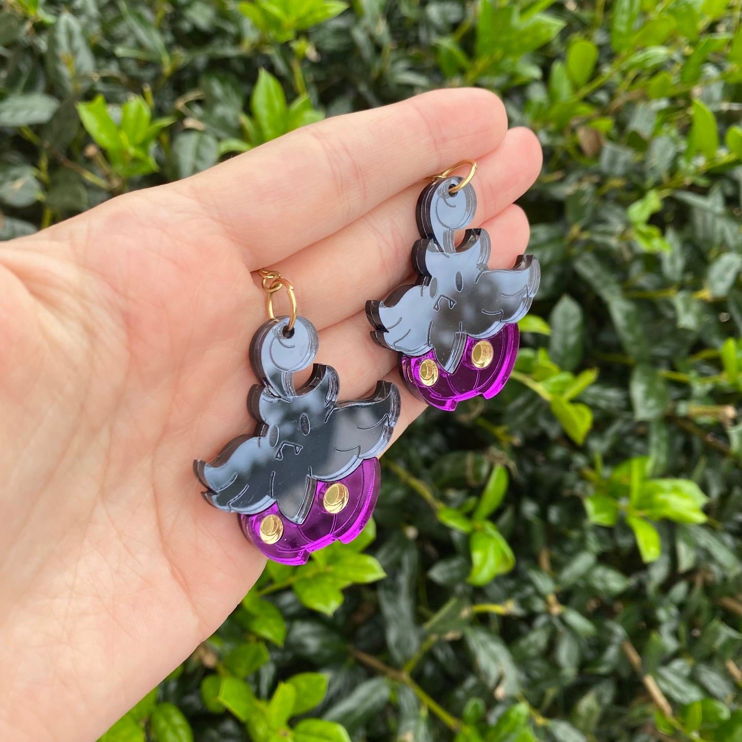 Pumpkaboo SHINY Acrylic Earrings