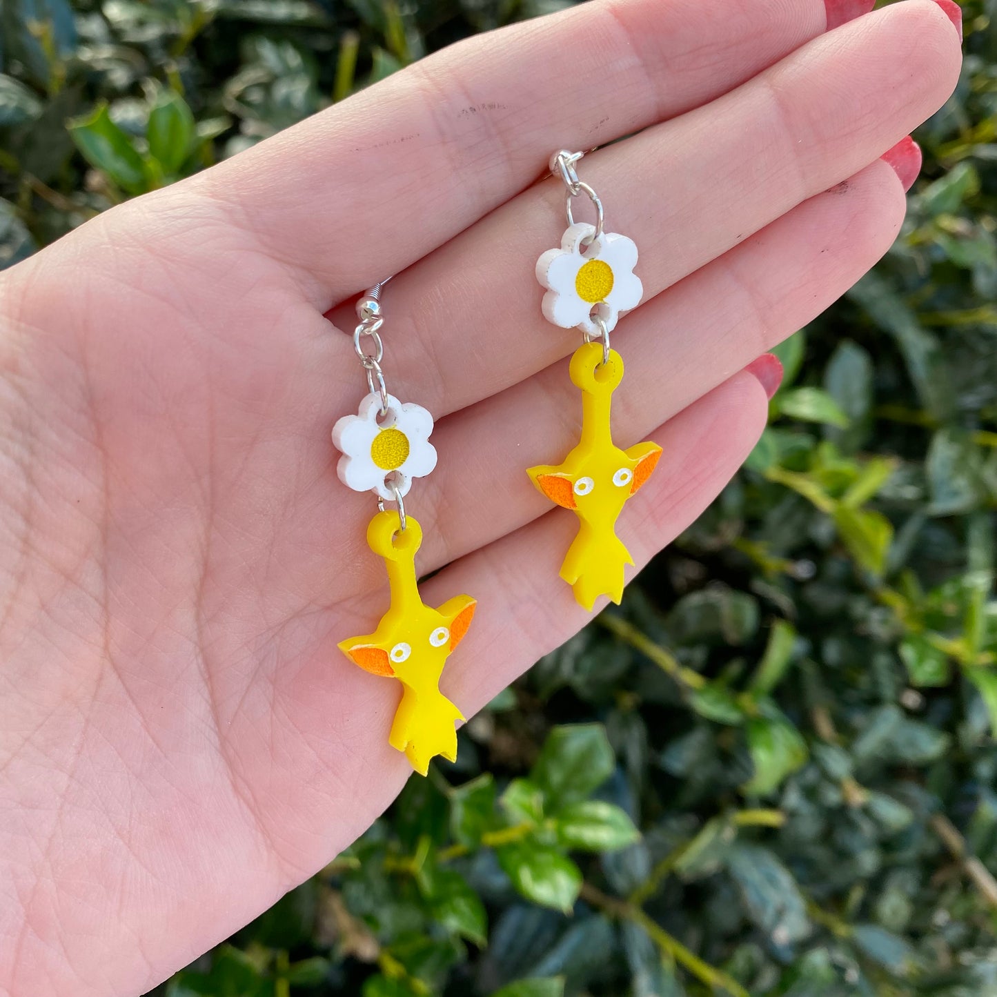 Pikmin Acrylic Earrings