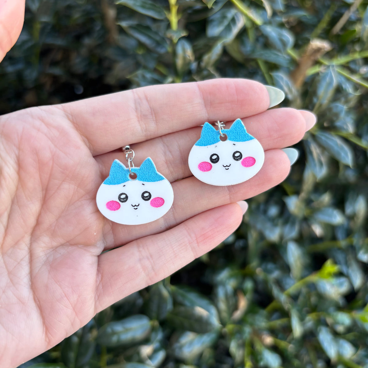 Chiikawa Small Head Acrylic Earrings