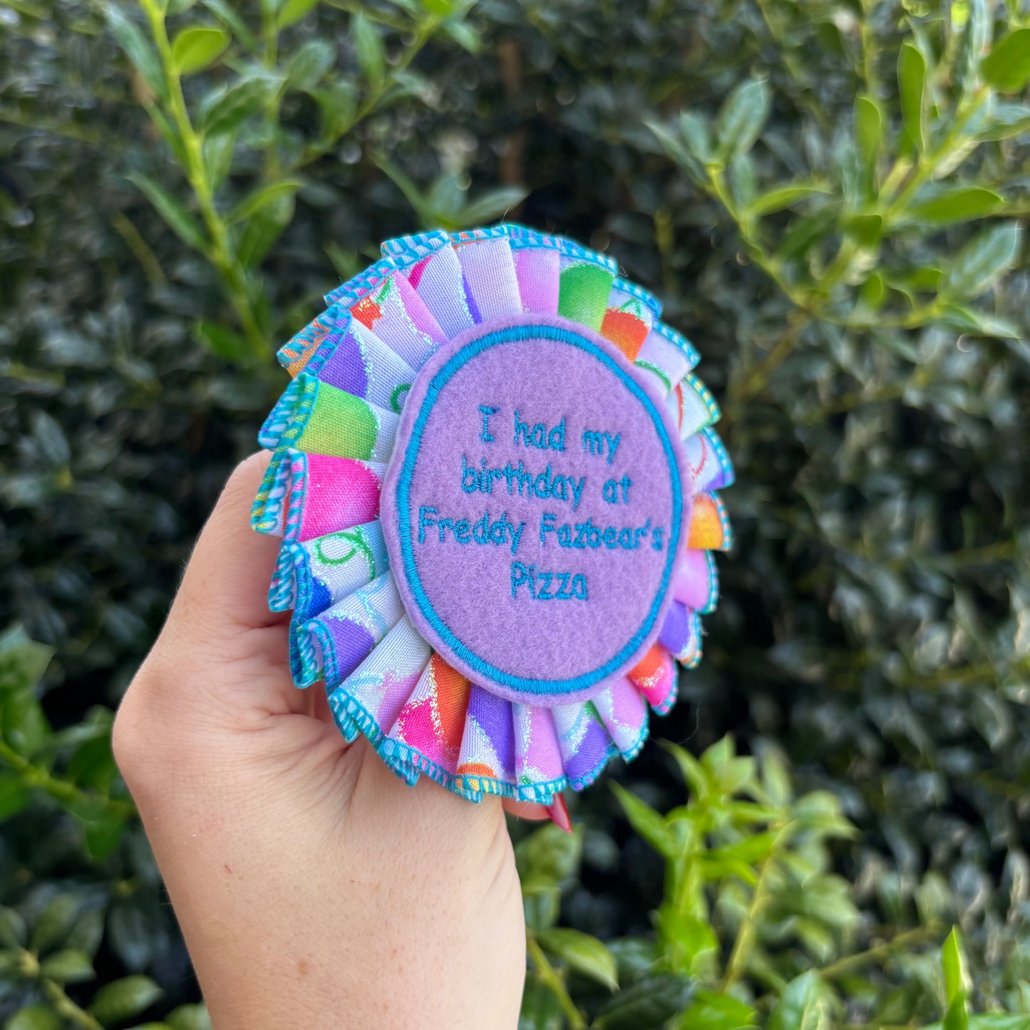 FNAF Birthday Ribbon Rosette