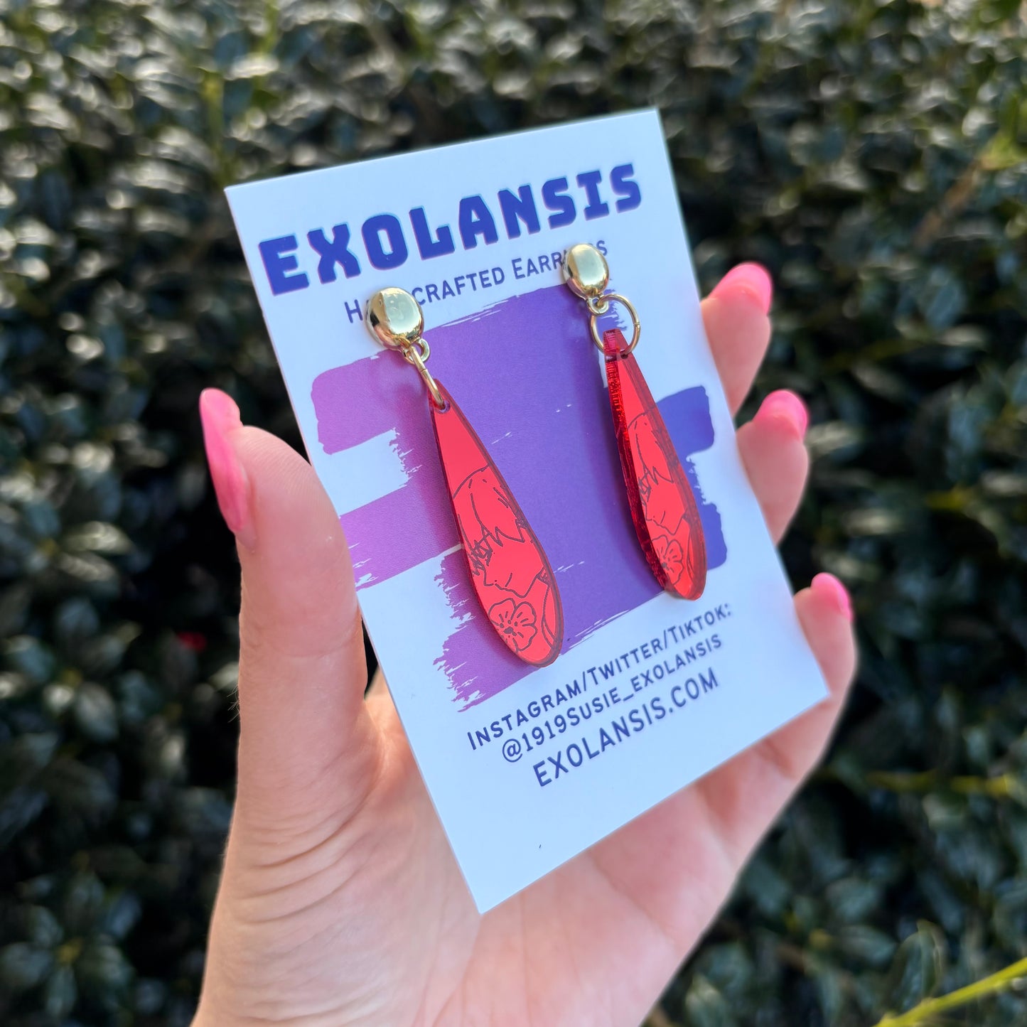 Frieren x Himmel Acrylic Earrings