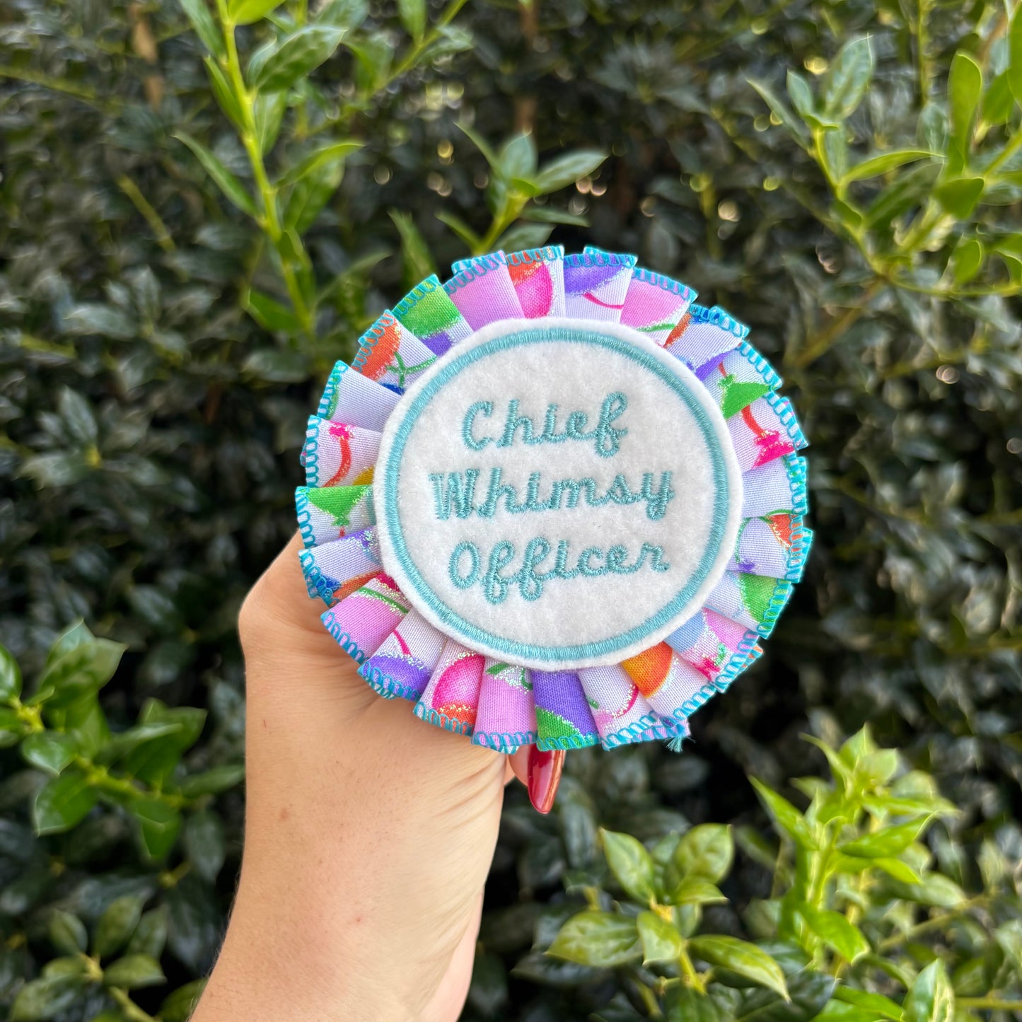 Chief Whimsy Officer Ribbon Rosette