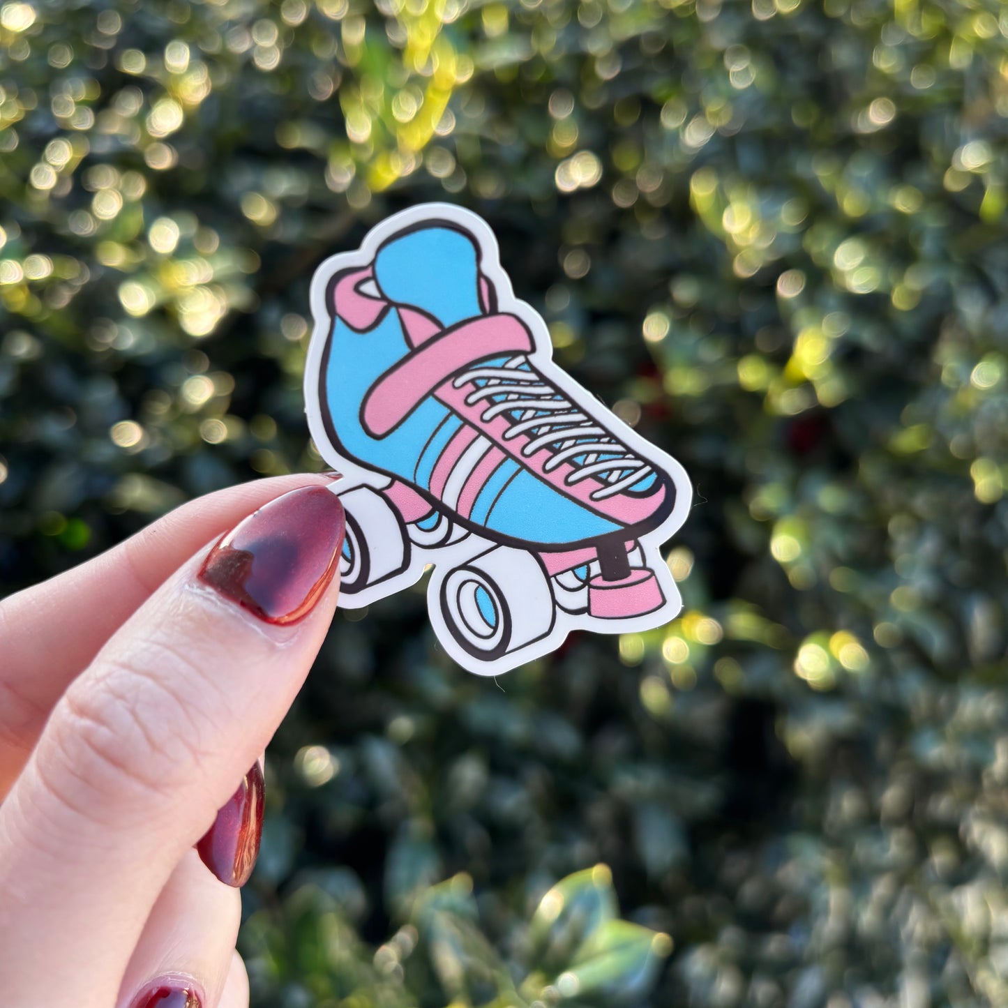 Roller Derby Pride Skates 2.5” Vinyl Stickers