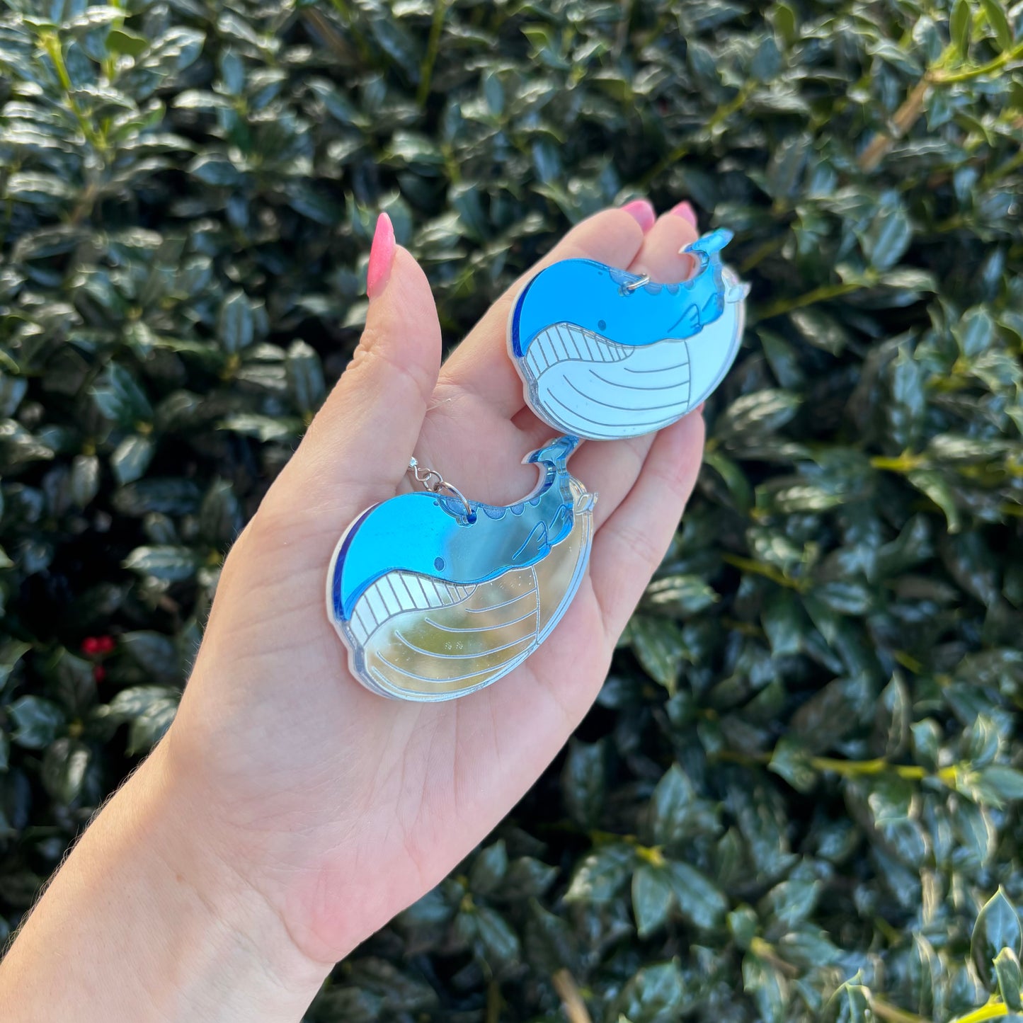 Wailord Mega Acrylic Earrings