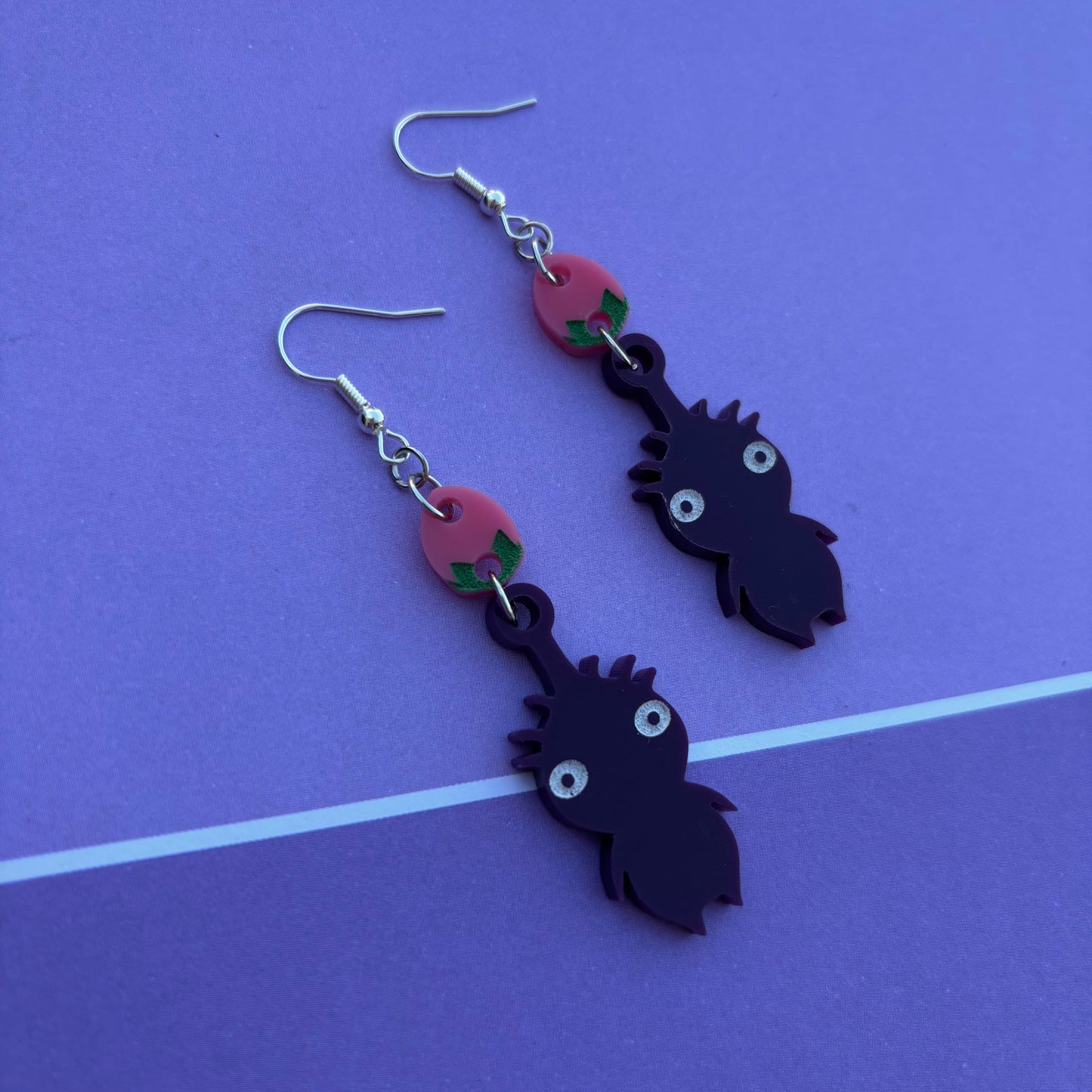 Pikmin Wave 2 Acrylic Earrings