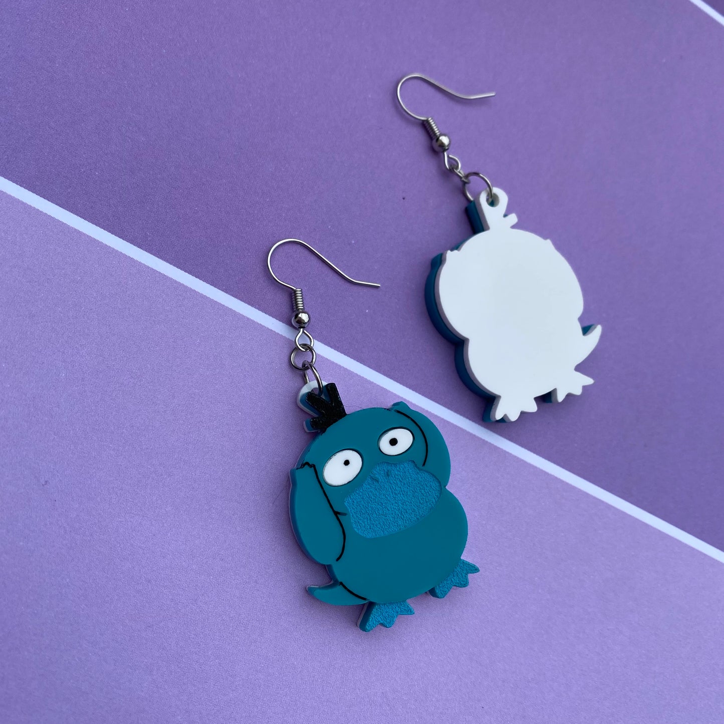 Psyduck SHINY Acrylic Earrings