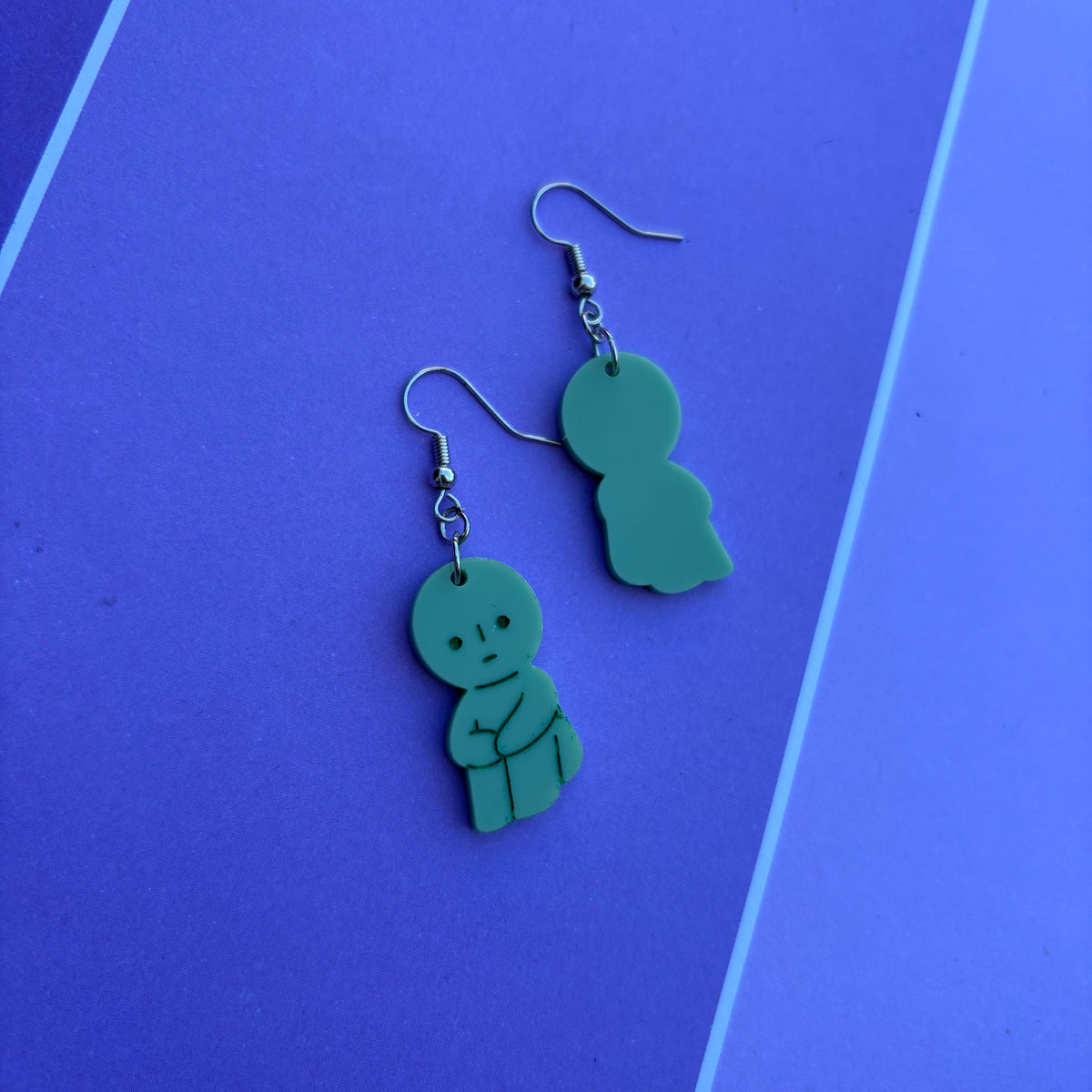 Smiski Sitter Acrylic Earrings