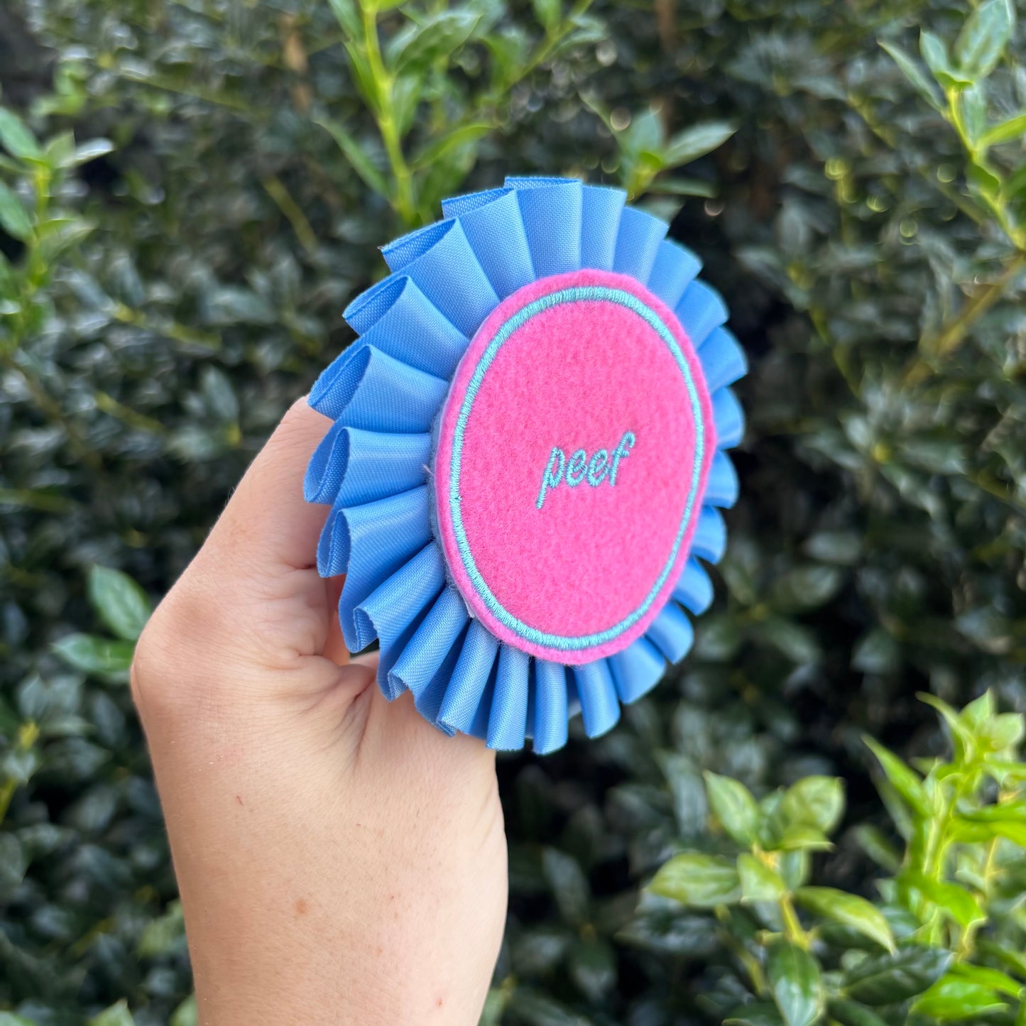 Peef Ribbon Rosette