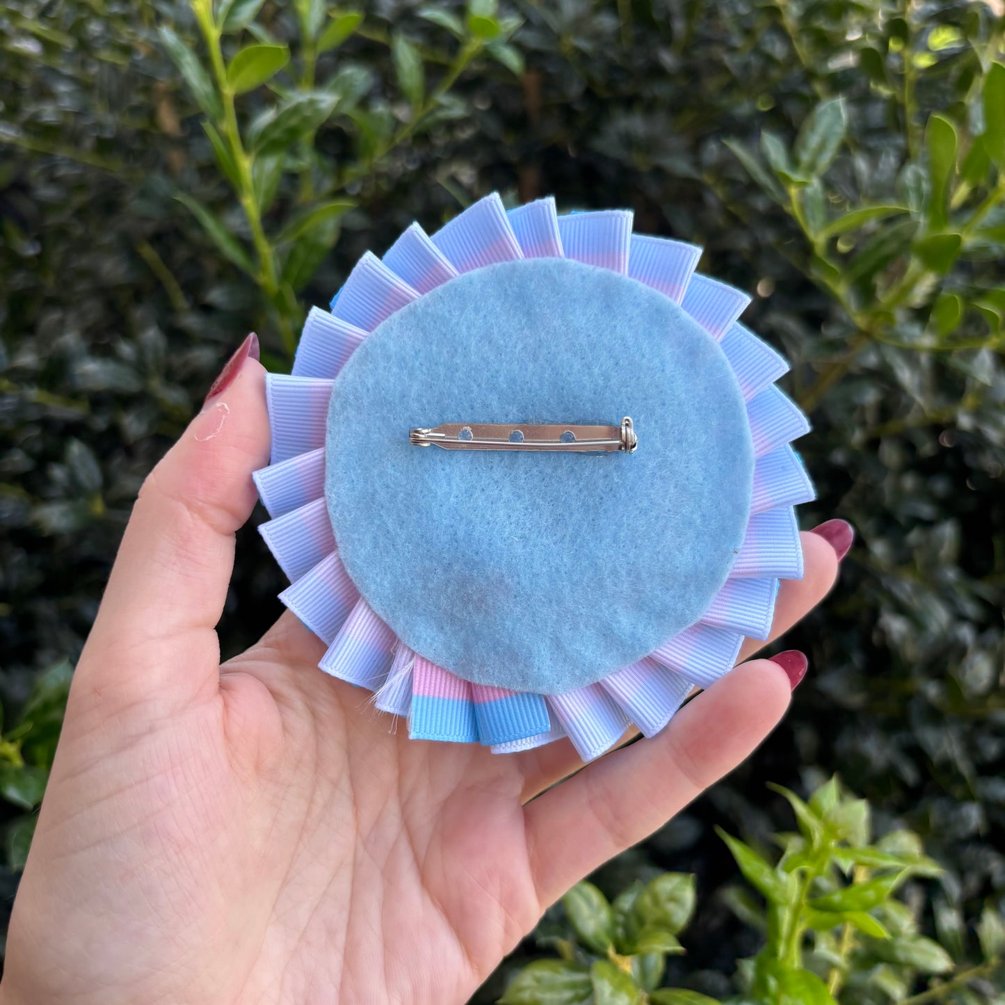 Gender? I hardly know her! Ribbon Rosette