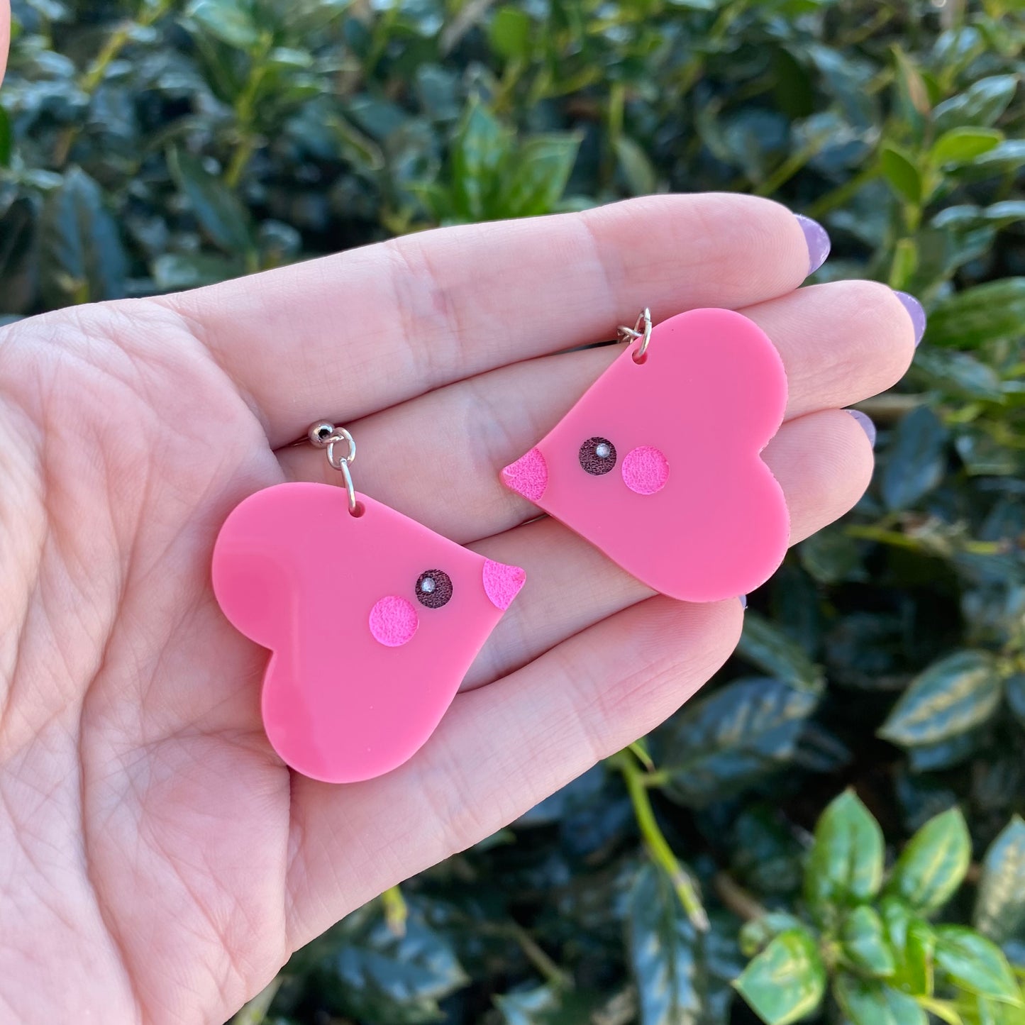 Luvdisc Acrylic Earrings