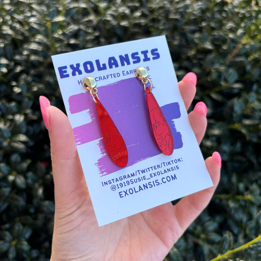 Frieren x Himmel Acrylic Earrings