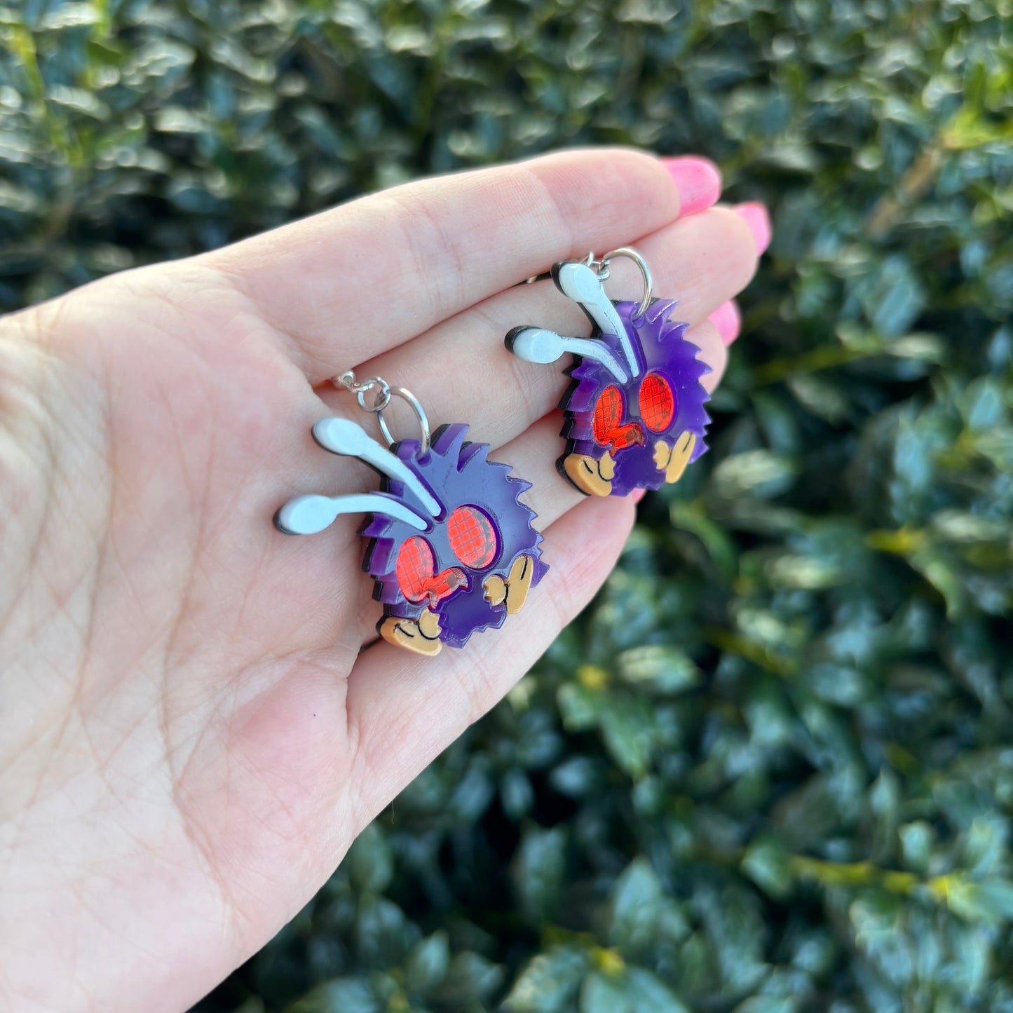 Venonat Acrylic Earrings
