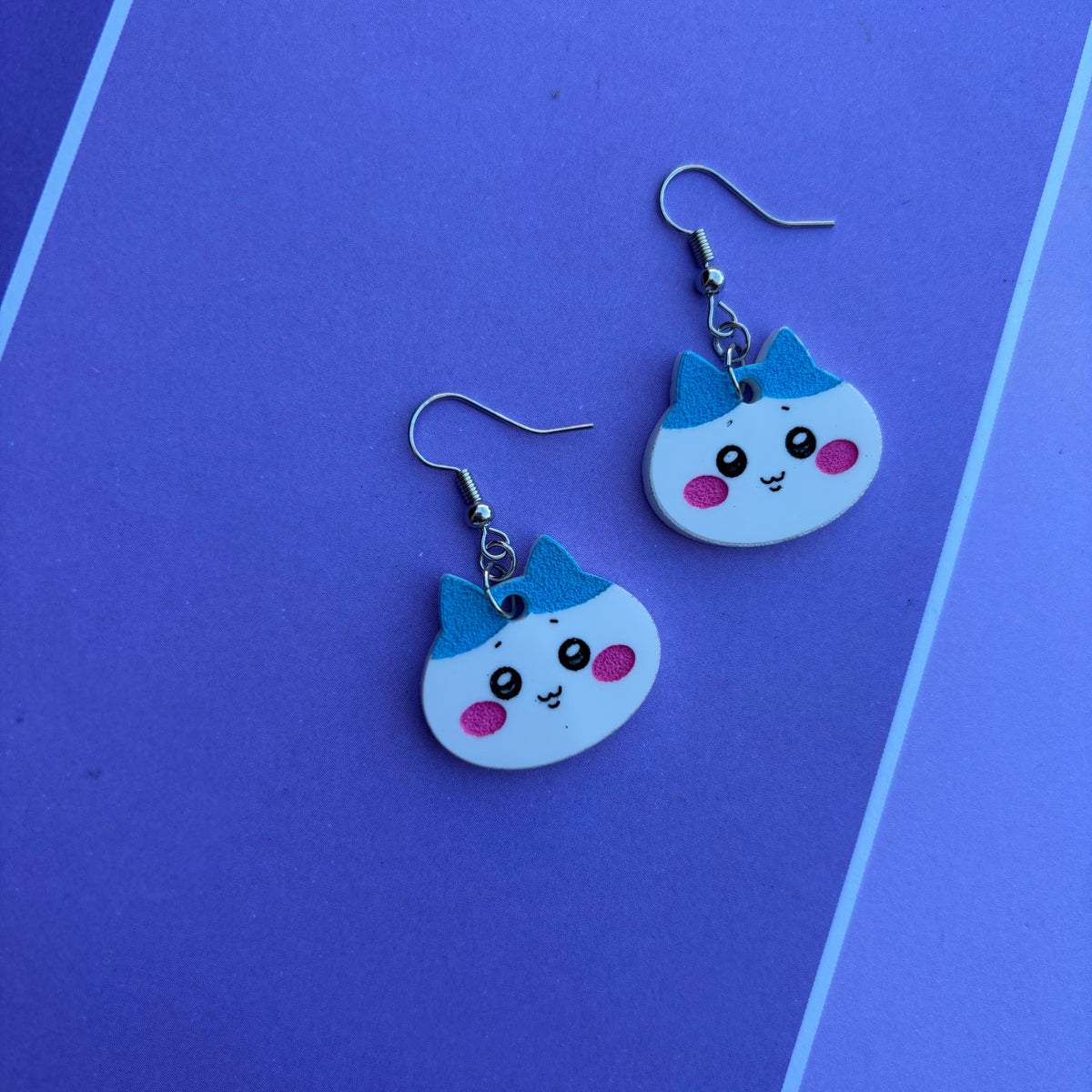 Chiikawa Small Head Acrylic Earrings