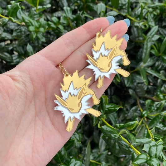 Jolteon Acrylic Earrings