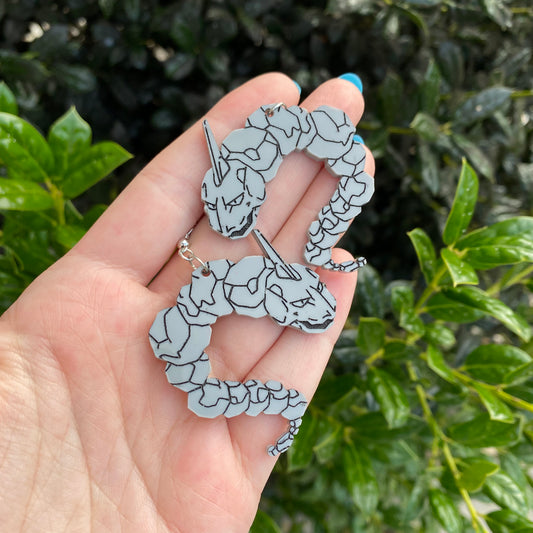 Onix Acrylic Earrings