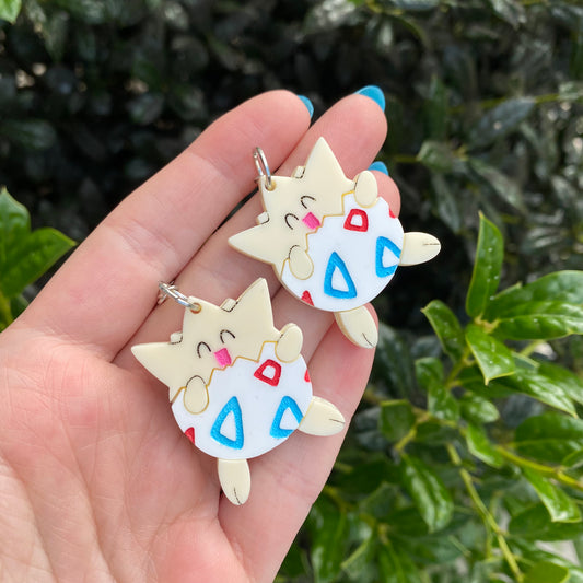 Togepi Acrylic Earrings