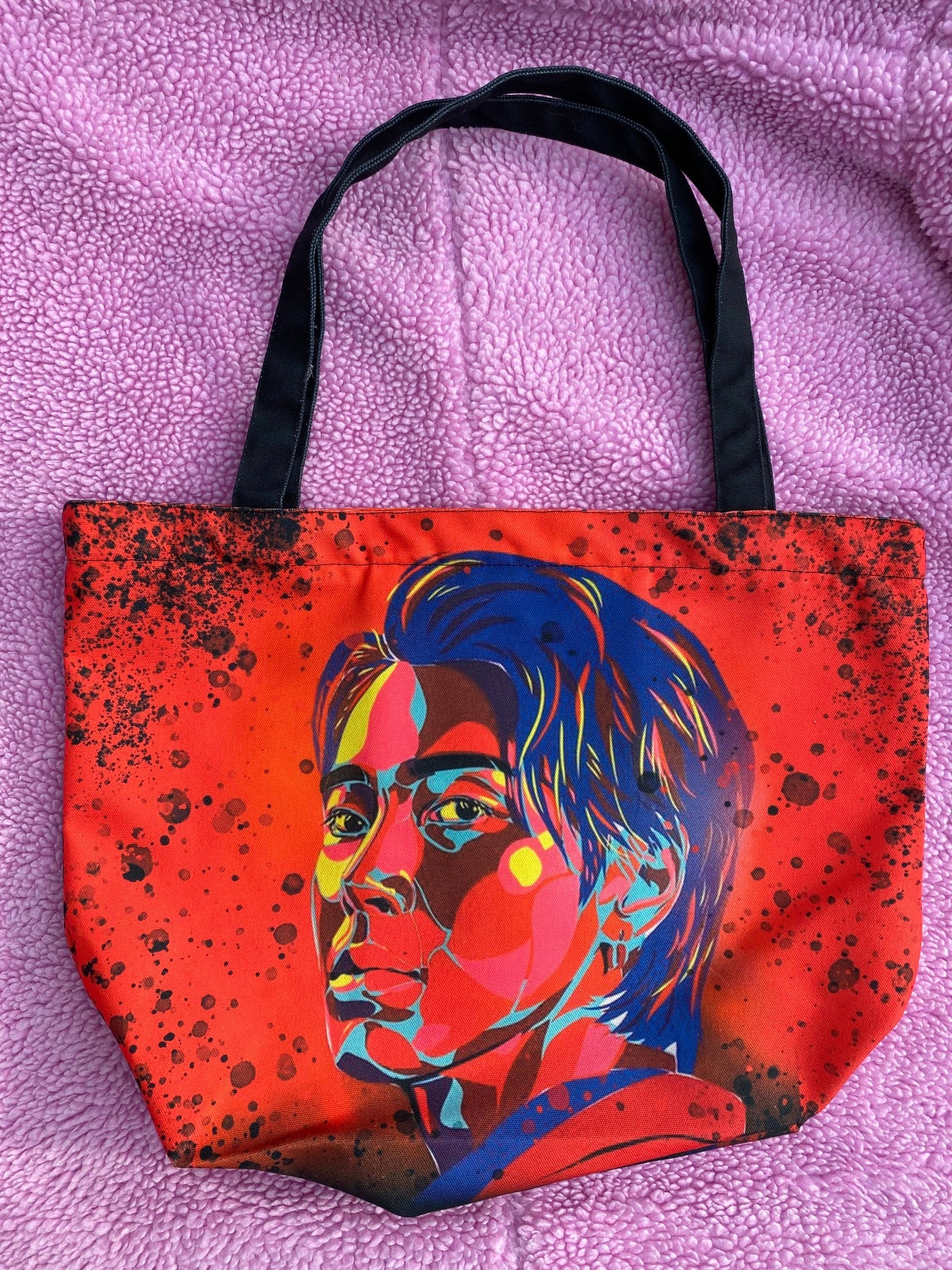 Doublesided TVXQ Yunho and Changmin Inspired Tote Bag