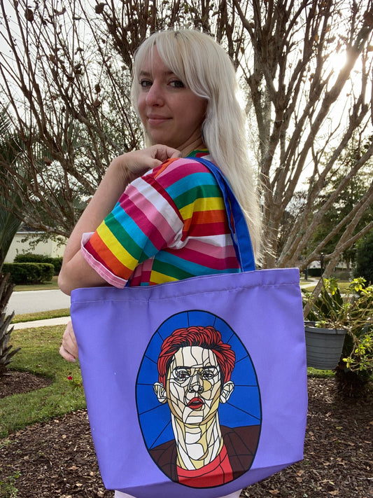 EXO Chanyeol Stained Glass Inspired Tote Bag