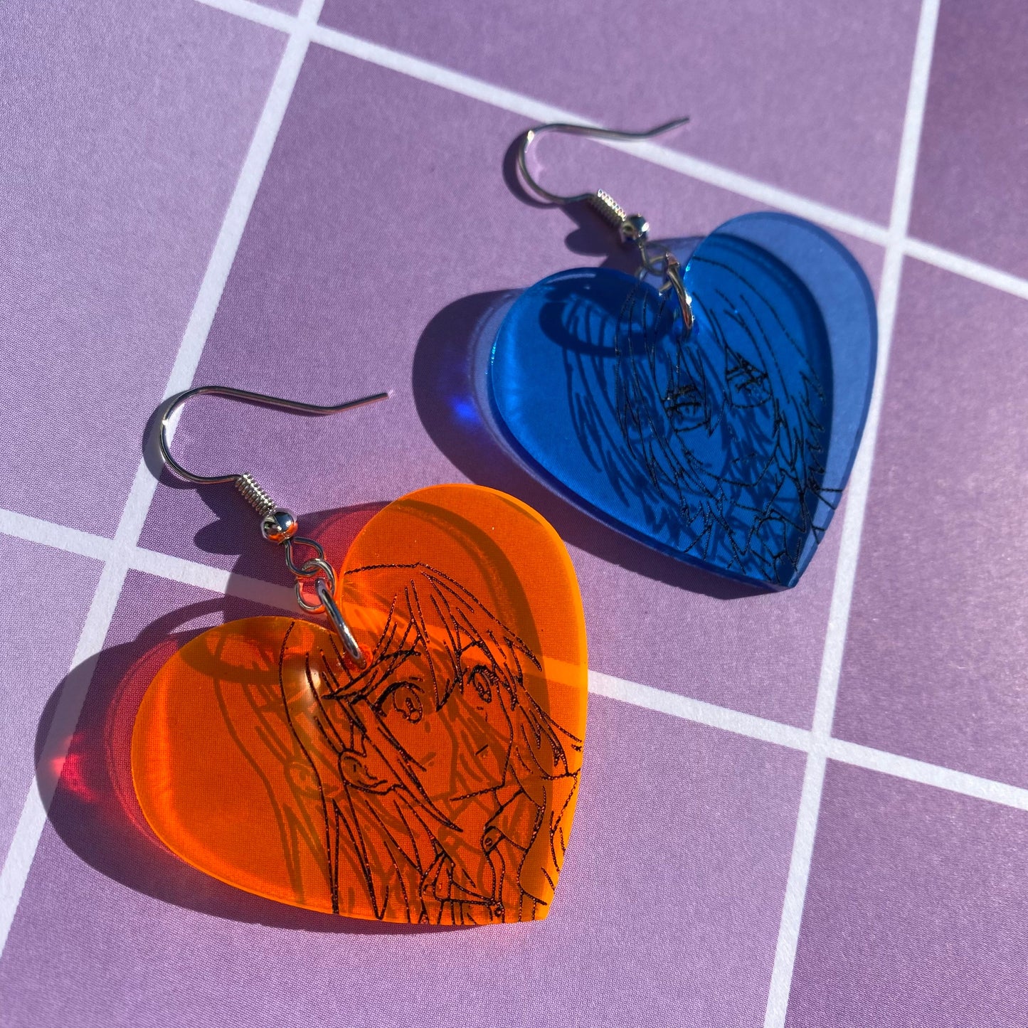 Horimiya Inspired Acrylic Earrings