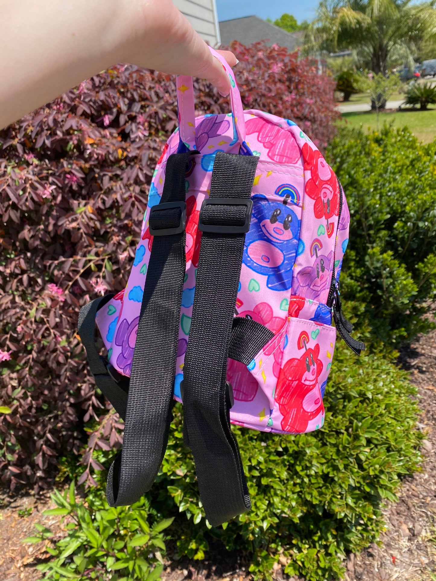 Rainbow Monkey Waterproof Mini-Backpack