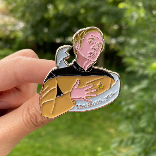 That’ll be my home... Star Trek The Next Generation Lt Barclay Soft Enamel Pin