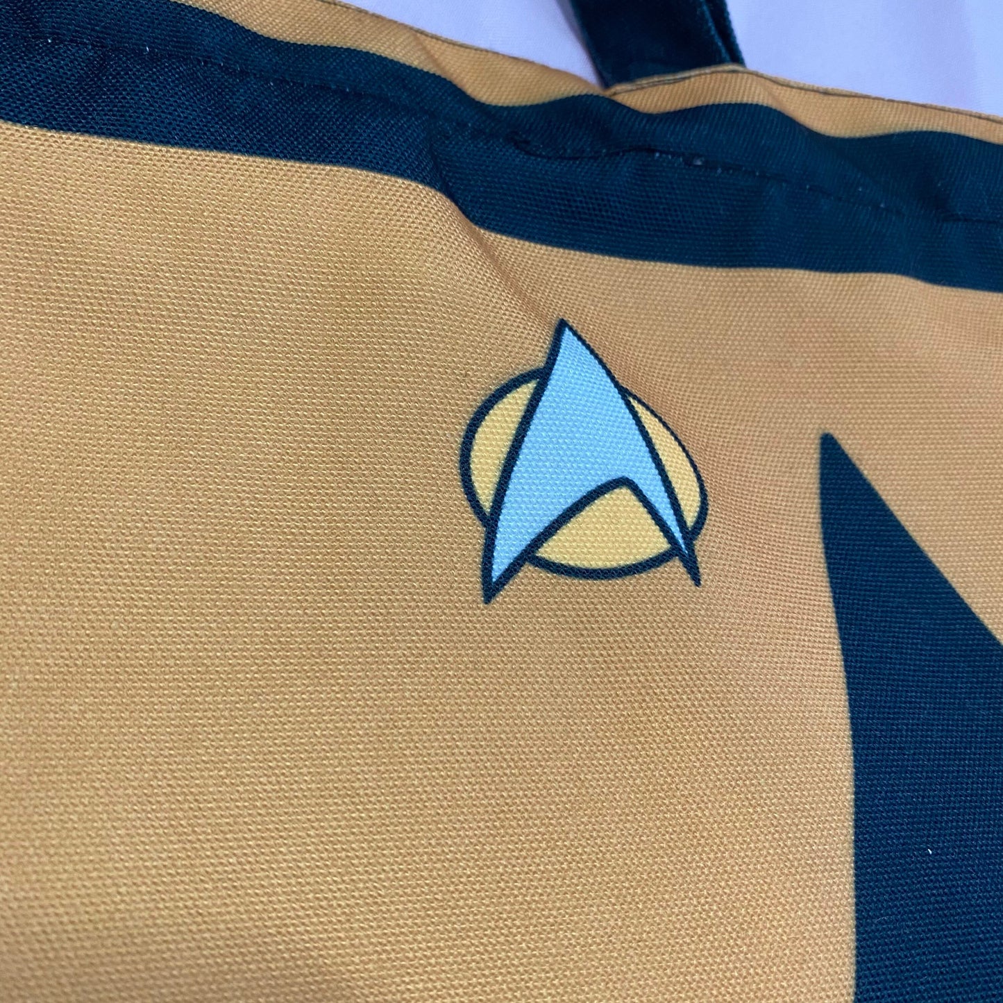 Star Trek TNG Security/OPS Uniform Data Inspired Tote Bag