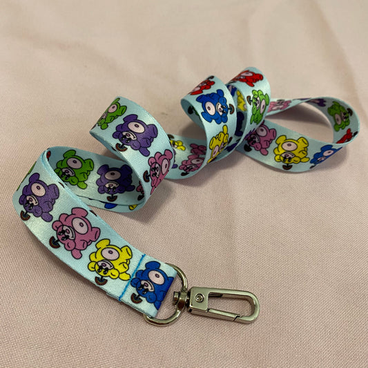 Dancing Rainbow Monkey Lanyard