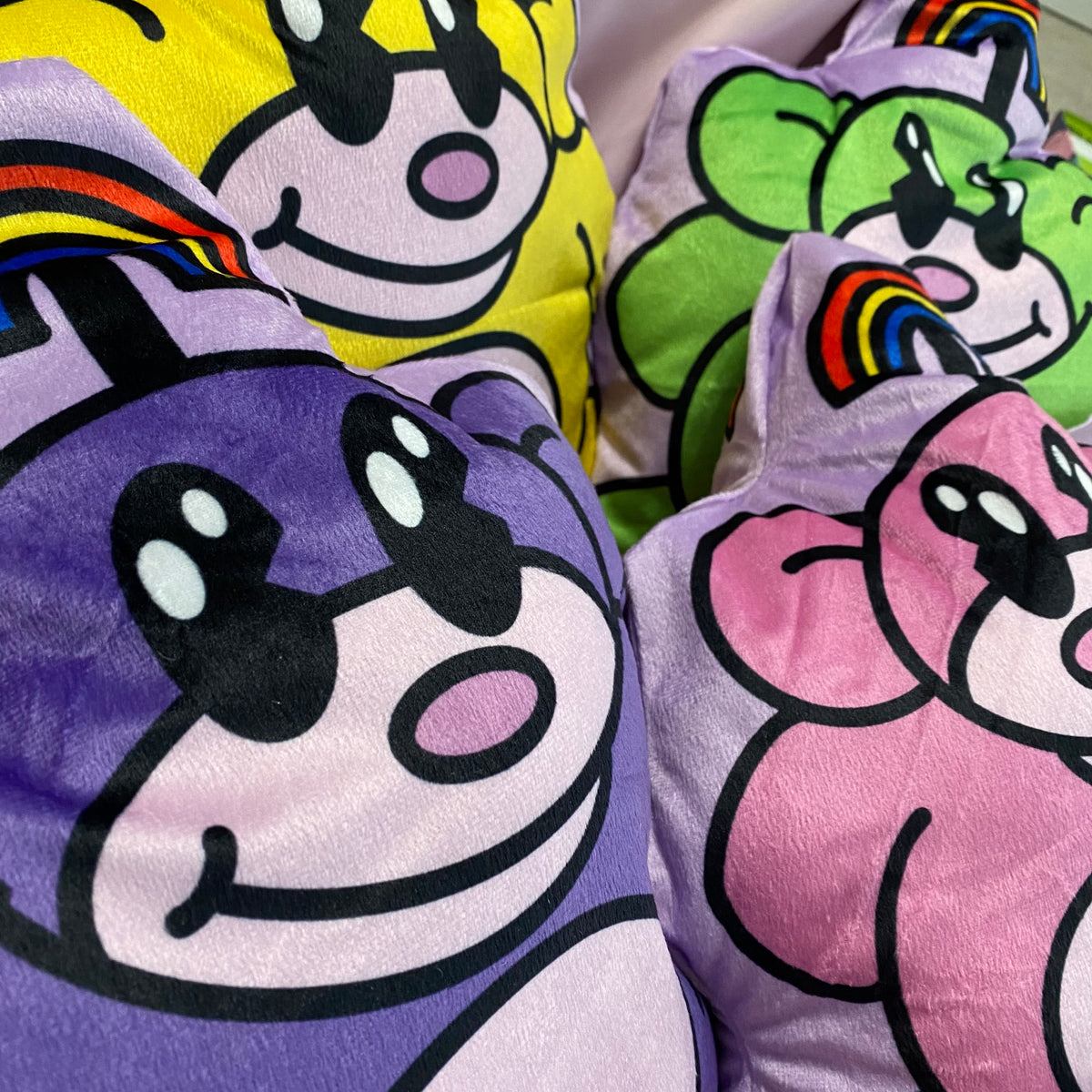 Rainbow Monkey Pillow Plushies