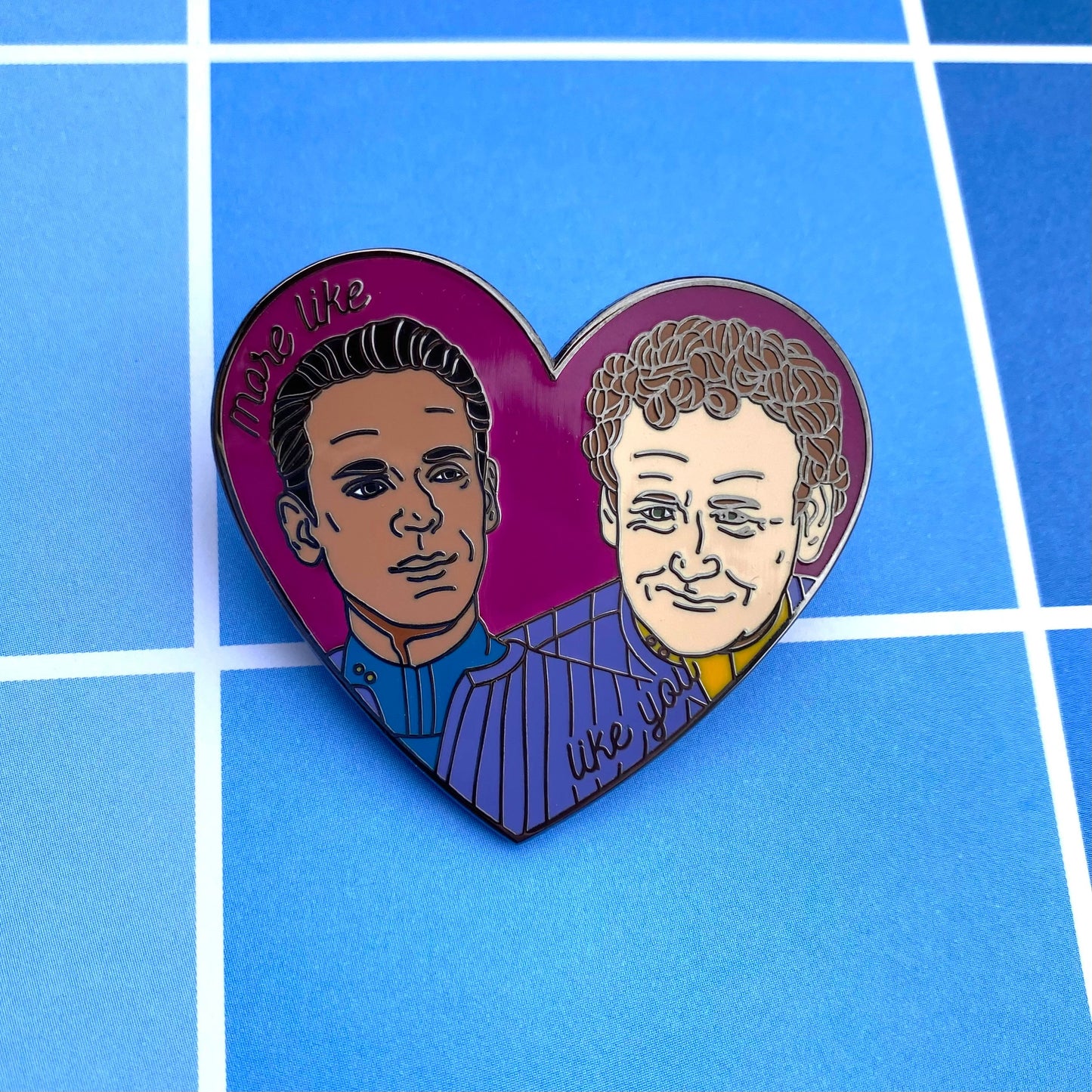 Star Trek Deep Space 9 “More like you…” O’Brien and Bashir Hard Enamel Pin
