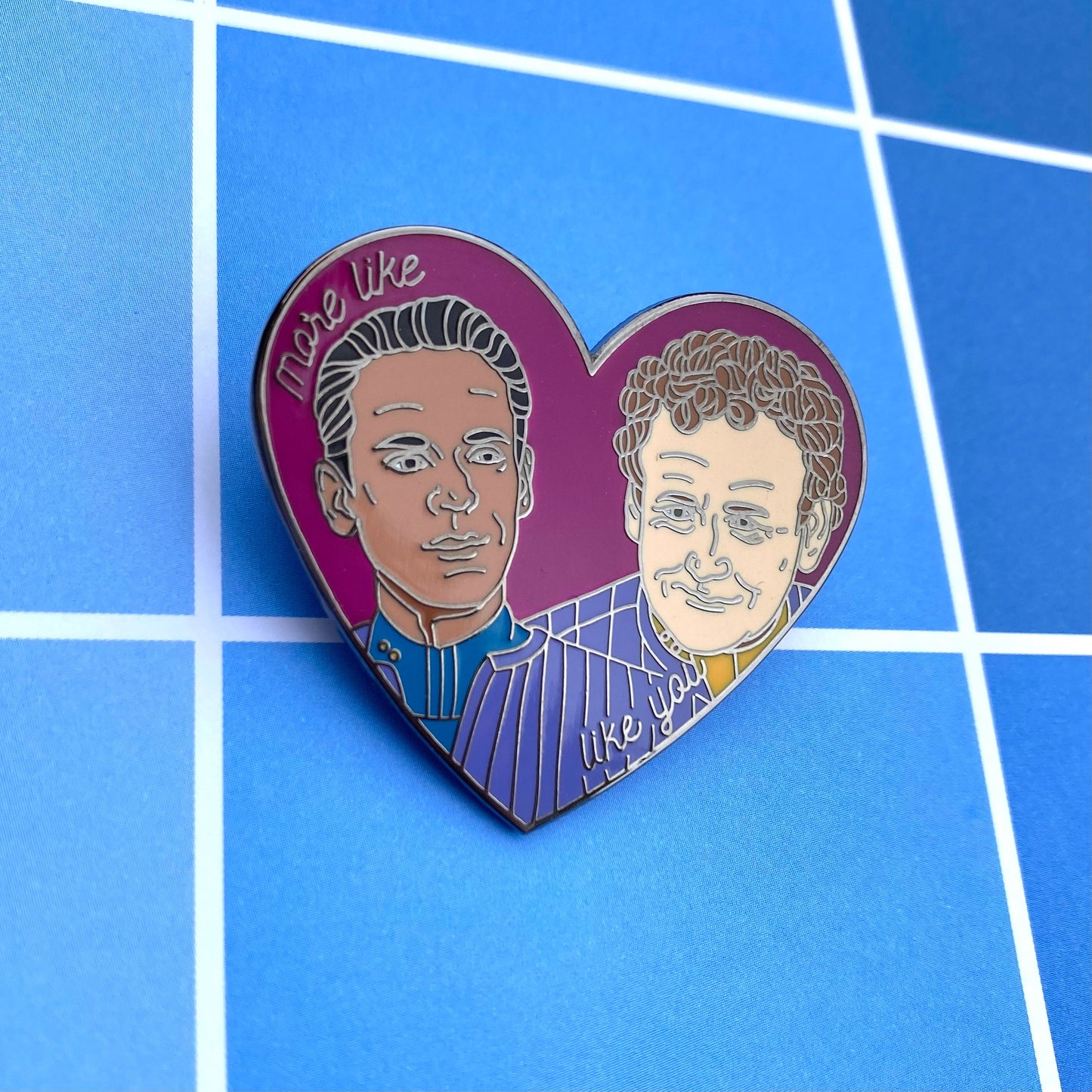 Star Trek Deep Space 9 “More like you…” O’Brien and Bashir Hard Enamel Pin